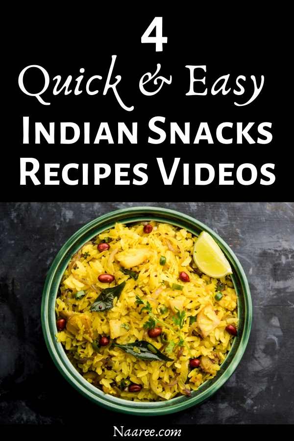 4 Quick, Easy Indian Snacks Recipes For Working Couples In India